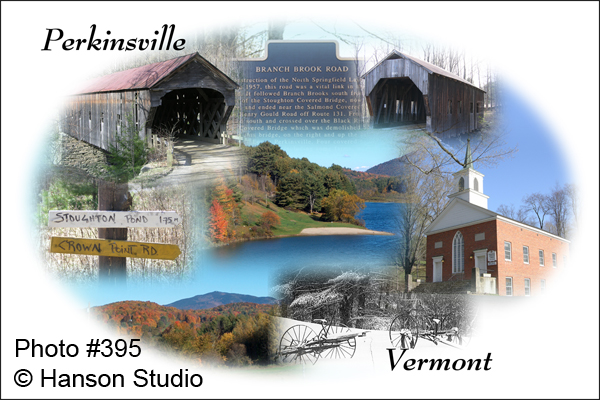 Perkinsville, VT - Collage